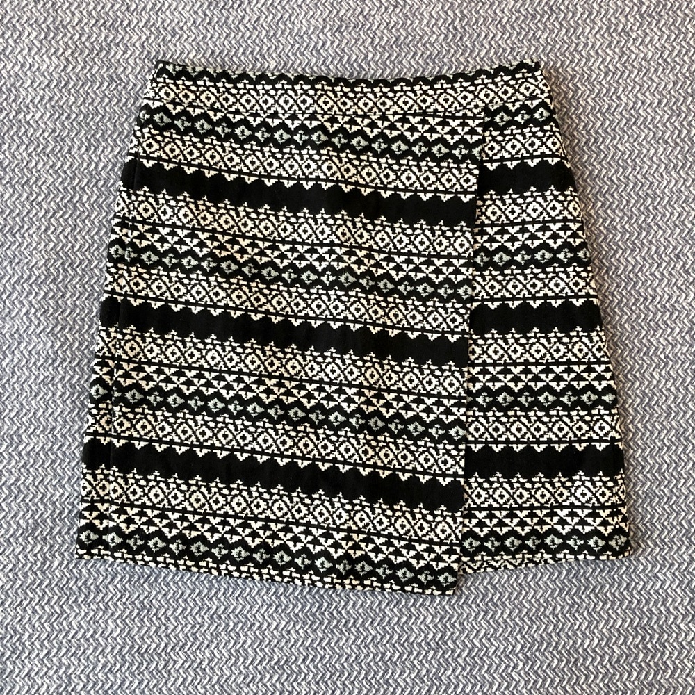 Loft Faux Wrap Skirt